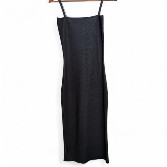 Zara Black Midi Dress - Picture 3 of 4